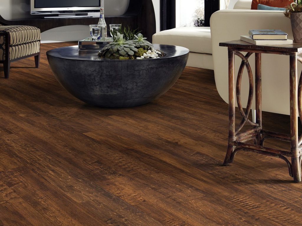 dark brown loose lay vinyl floor tiles