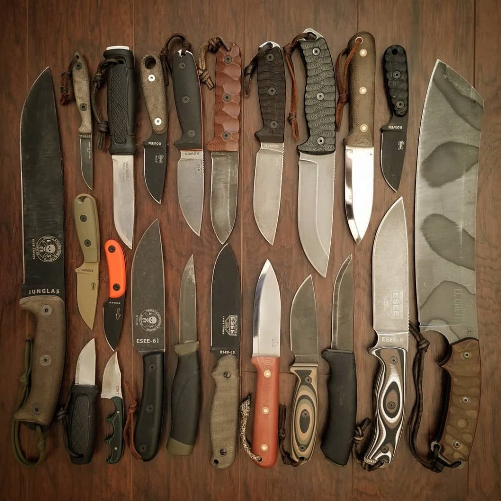 All Types of Survival Knives