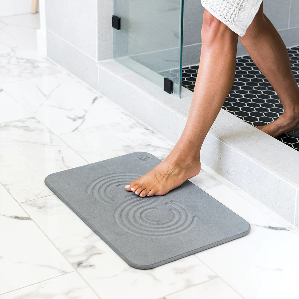 Well, as you know by now, the main purpose of a foot bath mat is to reduce and prevent slip accidents. In fact, each and every bathroom in the house should be stocked with anti-skid mats and you can easily find the right one regardless of the type and look of your bathroom. Plus, if you don’t have a heated bathroom floor, these mats will provide you with the needed padding and warmth which is something that you’ll find quite helpful in autumn and winter when the weather’s chilly.